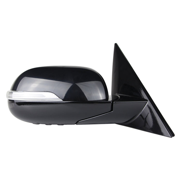 2017-2019 Kia Soul Passenger Side Door Mirror Power Heated W/Signal Lamp Pwr-Folding W/Blind Spot Detection Assembly - KI1321216-Partify-Painted-Replacement-Body-Parts