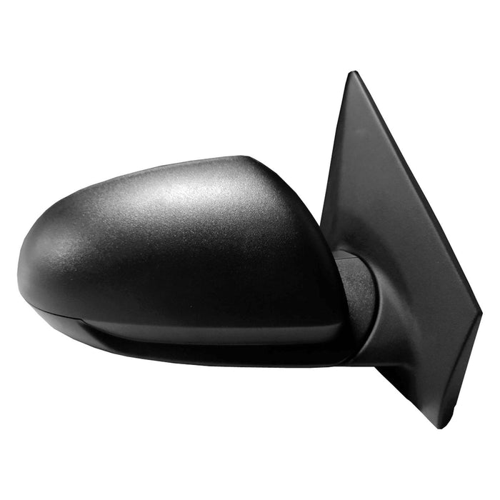 2018-2022 Kia Rio LX/LX Premium Passenger Side Door Mirror Manual Textured Assembly - KI1321217-Partify-Painted-Replacement-Body-Parts