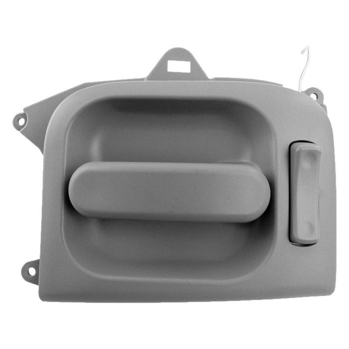 2002-2005 Kia Sedona LX Rear Driver Side Interior Door Handle Gray Inside - KI1552100-Partify-Painted-Replacement-Body-Parts