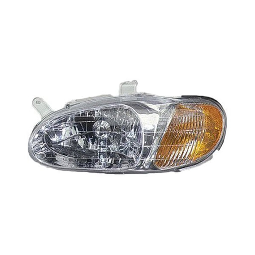 1998-2001 Kia Sephia Driver Side Headlight Assembly Composite - KI2502105-Partify-Painted-Replacement-Body-Parts
