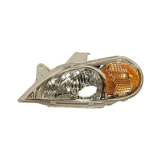 2001-2002 Kia Rio RX-V Driver Side Headlight Assembly Includes Park/Signal/Marker Lamps Composite 4 Door Sedan - KI2502106-Partify-Painted-Replacement-Body-Parts