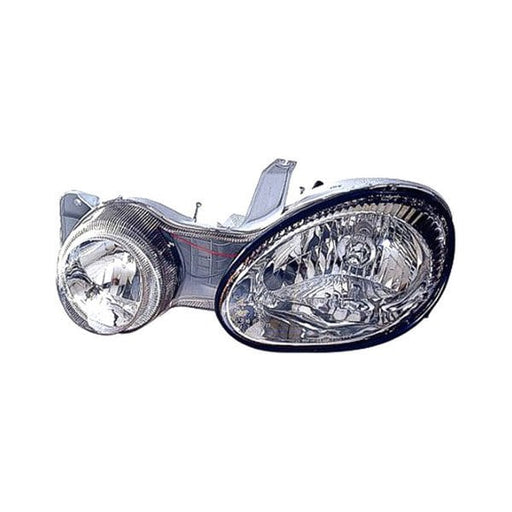 2000-2002 Kia Spectra Driver Side Headlight Assembly To 5/01 Composite 4 Door Hatchback - KI2502107-Partify-Painted-Replacement-Body-Parts