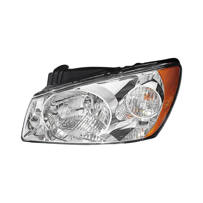 2004-2006 Kia Spectra Driver Side Headlight Assembly New Design Composite 4 Door Sedan - KI2502116-Partify-Painted-Replacement-Body-Parts