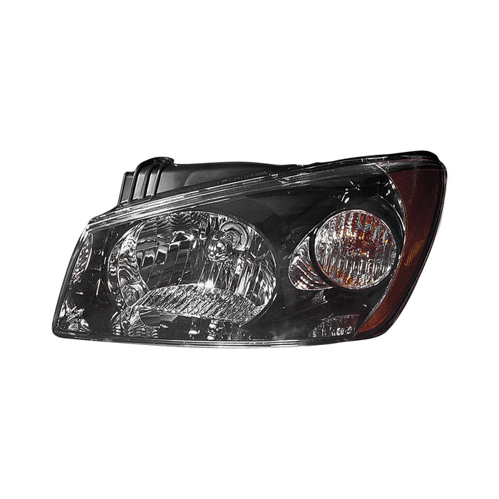 2004-2006 Kia Spectra/Spectra5 Base/EX/GS/GSX/LS/LX/SX Driver Side Headlight Assembly Composite - KI2502117-Partify-Painted-Replacement-Body-Parts