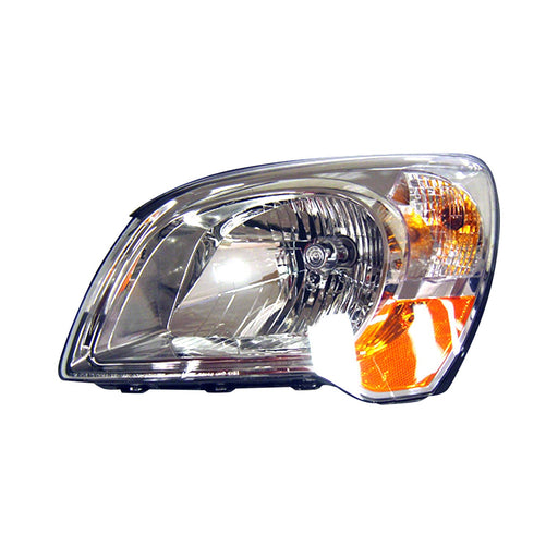 2008-2010 Kia Sportage Driver Side Headlight Assembly From 3-24-08 Type 2 Composite - KI2502135-Partify-Painted-Replacement-Body-Parts