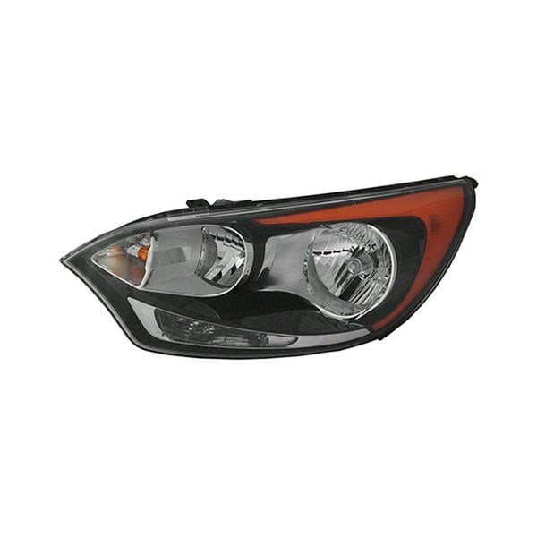 2012-2017 Kia Rio Driver Side Headlight Assembly W/O Led Position Lamp Composite Hatchback - KI2502154-Partify-Painted-Replacement-Body-Parts