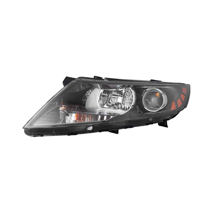 2011-2013 Kia Optima EX/EX Luxury/LX/SX/SXL Driver Side Headlight Assembly Halogen Korea Built From 12-6-10 Composite - KI2502155-Partify-Painted-Replacement-Body-Parts