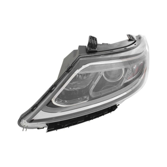 2014-2015 Kia Sorento EX/SX Driver Side Headlight Assembly Halogen W/O Auto Level Control Composite - KI2502165-Partify-Painted-Replacement-Body-Parts