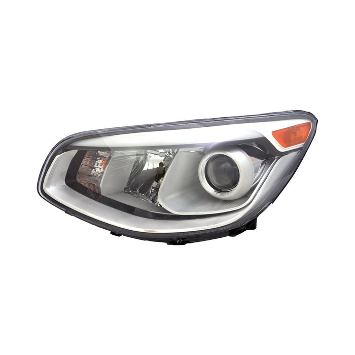 2014-2016 Kia Soul Driver Side Headlight Assembly Halogen Projector Lens Composite - KI2502168-Partify-Painted-Replacement-Body-Parts