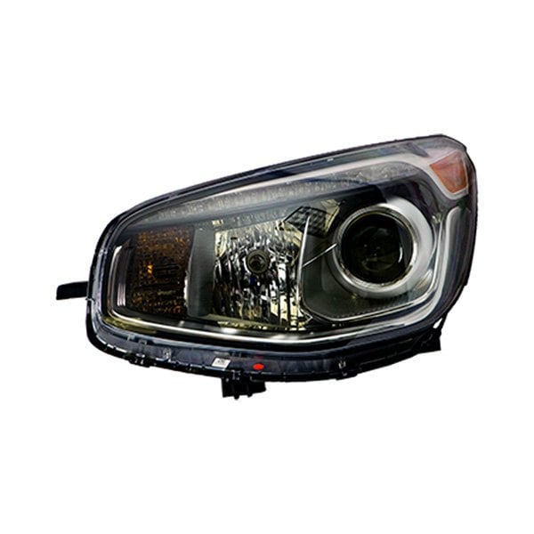 2014-2016 Kia Soul Driver Side Headlight Assembly Hid W/Led Drl W/Afs Composite - KI2502169-Partify-Painted-Replacement-Body-Parts