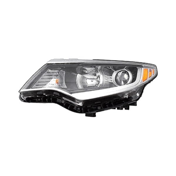 2016-2018 Kia Optima Driver Side Headlight Assembly Halogen W/O Daytime Running Light Composite - KI2502196-Partify-Painted-Replacement-Body-Parts