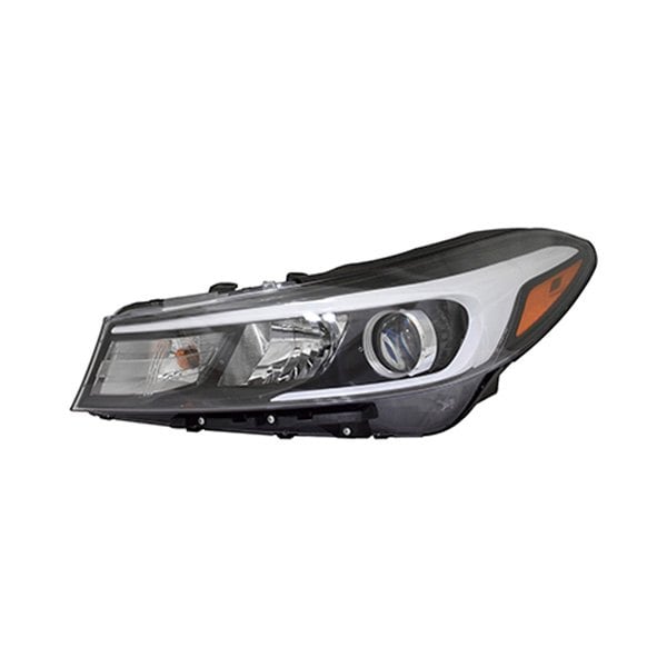 2017-2018 Kia Forte Driver Side Headlight Assembly Halogen W/O Led Position Lamp Composite Sedan - KI2502201-Partify-Painted-Replacement-Body-Parts