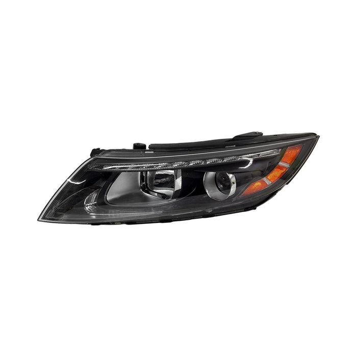 2014-2016 Kia Optima Hybrid/Hybrid EX/Hybrid EX Premium/Hybrid LX Driver Side Headlight Assembly Hid Composite - KI2502203-Partify-Painted-Replacement-Body-Parts