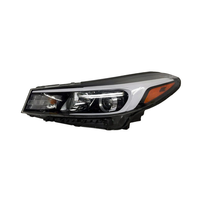 2017-2018 Kia Forte5 Driver Side Headlight Assembly Halogen Korea Built W/O Led Position Lamp Composite - KI2502205-Partify-Painted-Replacement-Body-Parts