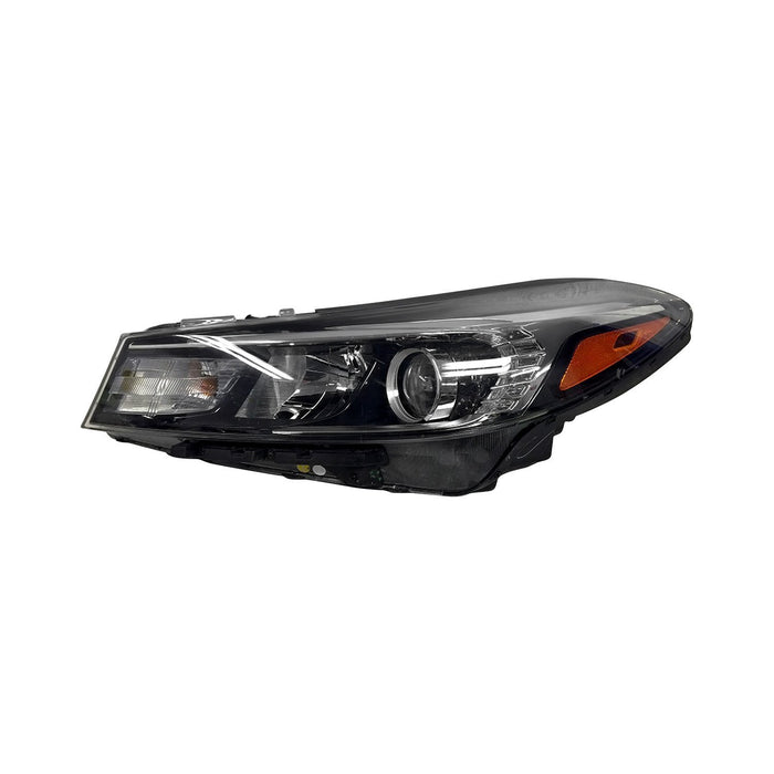 2017-2018 Kia Forte/Forte5 Driver Side Headlight Assembly Halogen W/Led Position Lamp Composite Sedan - KI2502207-Partify-Painted-Replacement-Body-Parts
