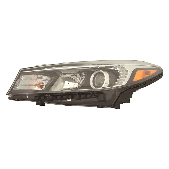 2017-2018 Kia Forte5 Driver Side Headlight Assembly Halogen Korea Built W/Led Position Lamp Composite - KI2502217-Partify-Painted-Replacement-Body-Parts