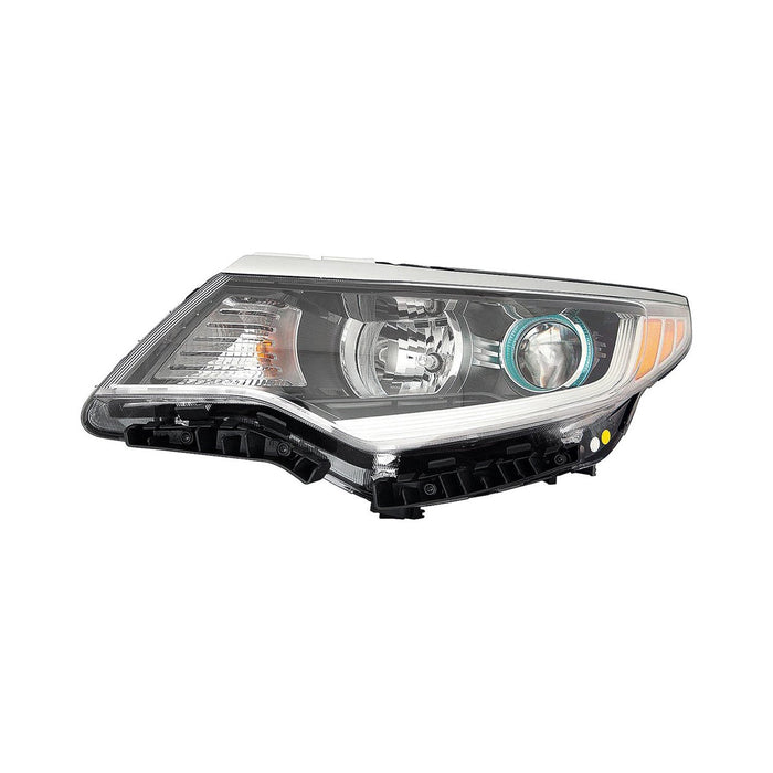 2017-2020 Kia Optima Hybrid EX/Hybrid EX Premium/Hybrid LX/Hybrid Premium/Plug-In Hybrid EX/Plug-In Hybrid EX Premium Driver Side Headlight Assembly W/O Led Daytime Running Lamps Composite - KI2502219-Partify-Painted-Replacement-Body-Parts