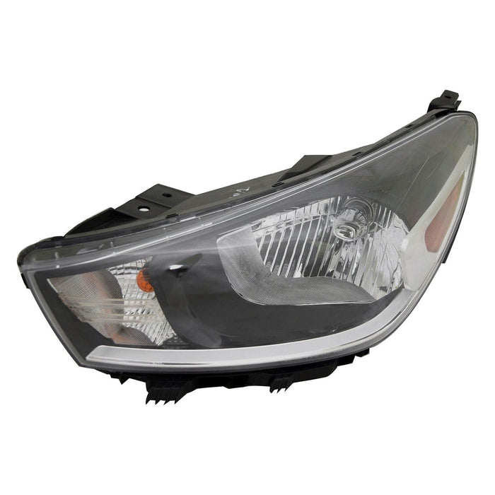2018-2023 Kia Rio Driver Side Headlight Assembly Composite Hatchback/Sedan - KI2502220-Partify-Painted-Replacement-Body-Parts