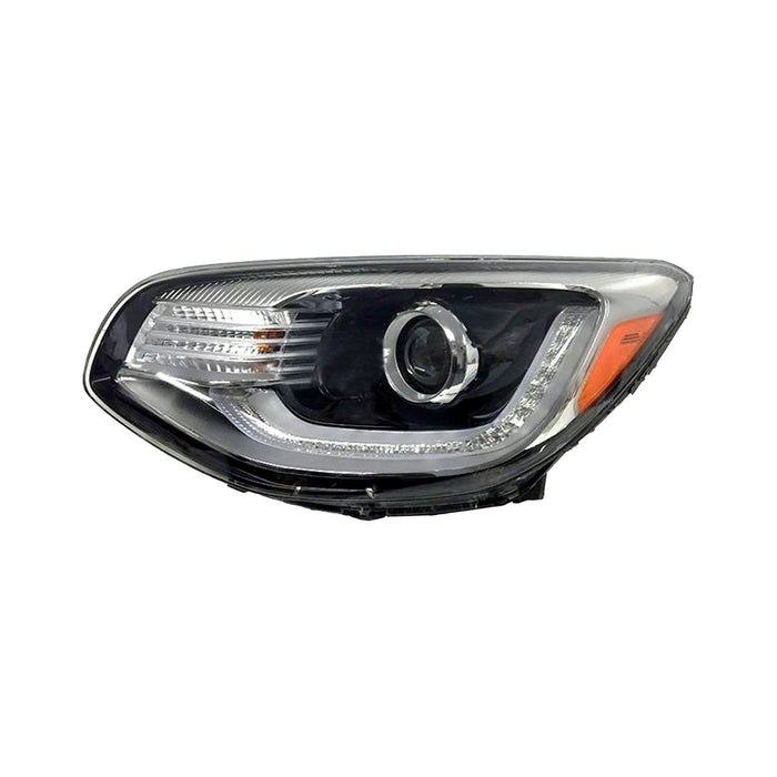 2017-2019 Kia Soul Driver Side Headlight Assembly Hid Projector Type From 1-31-17 Composite - KI2502221-Partify-Painted-Replacement-Body-Parts