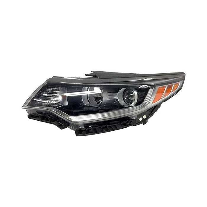 2016-2018 Kia Optima Driver Side Headlight Assembly Halogen Korea Built Composite - KI2502222-Partify-Painted-Replacement-Body-Parts