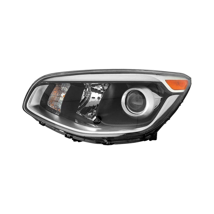 2017-2019 Kia Soul Driver Side Headlight Assembly Halogen Projector Type Composite - KI2502223-Partify-Painted-Replacement-Body-Parts