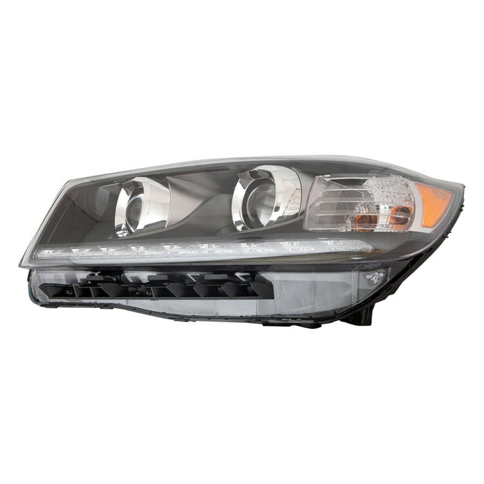 2019-2020 Kia Sorento Driver Side Headlight Assembly Halogen W/O Adaptive Headlamps Composite - KI2502226-Partify-Painted-Replacement-Body-Parts