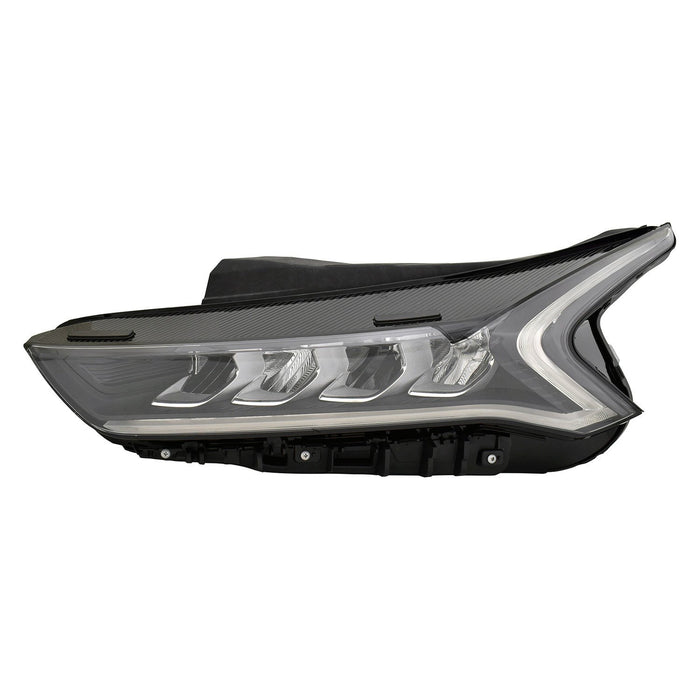 2021-2024 Kia K5 EX/LX/LXS Driver Side Headlight Assembly Reflector Type Composite - KI2502244-Partify-Painted-Replacement-Body-Parts
