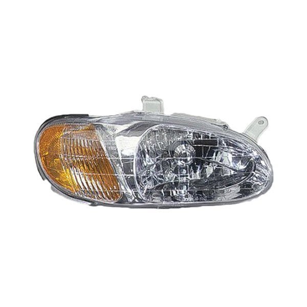 1998-2001 Kia Sephia Passenger Side Headlight Assembly Composite - KI2503105-Partify-Painted-Replacement-Body-Parts