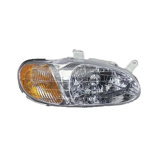 1998-2001 Kia Sephia Passenger Side Headlight Assembly Composite - KI2503105-Partify-Painted-Replacement-Body-Parts