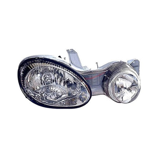 2000-2002 Kia Spectra Passenger Side Headlight Assembly To 5/01 Composite 4 Door Hatchback - KI2503107-Partify-Painted-Replacement-Body-Parts