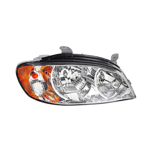 2002-2004 Kia Spectra Passenger Side Headlight Assembly Early Design Composite 4 Door Sedan - KI2503111-Partify-Painted-Replacement-Body-Parts