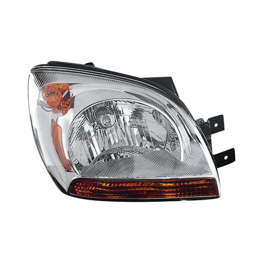 2005-2010 Kia Sportage Passenger Side Headlight Assembly To 3-24-08 Type 1 Composite - KI2503115-Partify-Painted-Replacement-Body-Parts