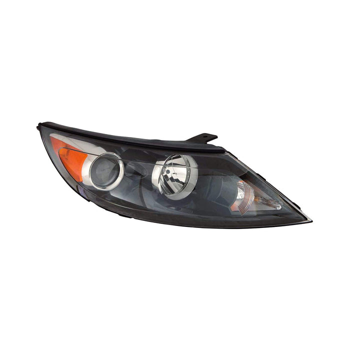2011-2012 Kia Sportage Base/EX/LX Passenger Side Headlight Assembly Halogen Composite - KI2503148-Partify-Painted-Replacement-Body-Parts