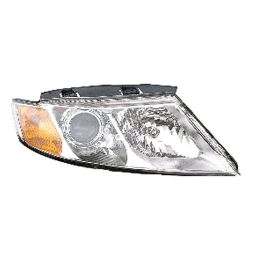 2009-2010 Kia Magentis/Optima Passenger Side Headlight Assembly Chrome Bezel Composite - KI2503151-Partify-Painted-Replacement-Body-Parts