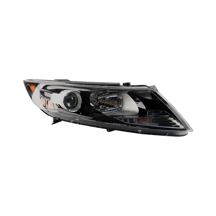 2012-2013 Kia Optima Passenger Side Headlight Assembly Halogen Usa Built Composite - KI2503157-Partify-Painted-Replacement-Body-Parts