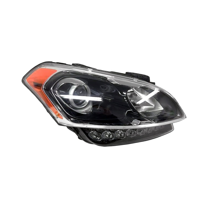 2012-2013 Kia Soul Passenger Side Headlight Assembly W/O Auto On/Off Composite - KI2503160-Partify-Painted-Replacement-Body-Parts