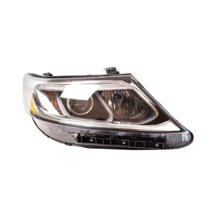 2014-2015 Kia Sorento LX Passenger Side Headlight Assembly Halogen W/Auto Level Control Composite - KI2503164-Partify-Painted-Replacement-Body-Parts