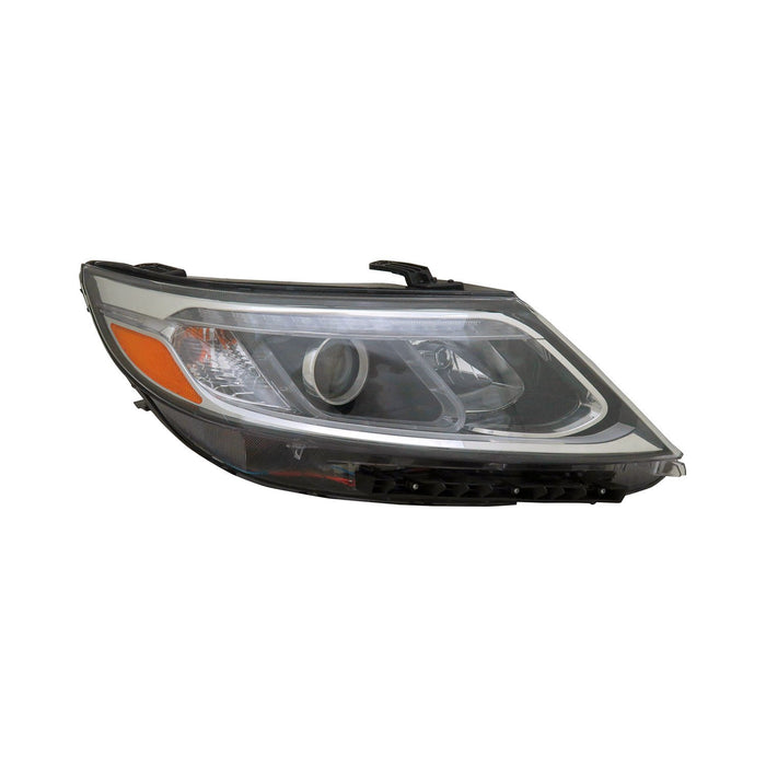 2014-2015 Kia Sorento EX/SX Passenger Side Headlight Assembly Halogen W/O Auto Level Control Composite - KI2503165-Partify-Painted-Replacement-Body-Parts