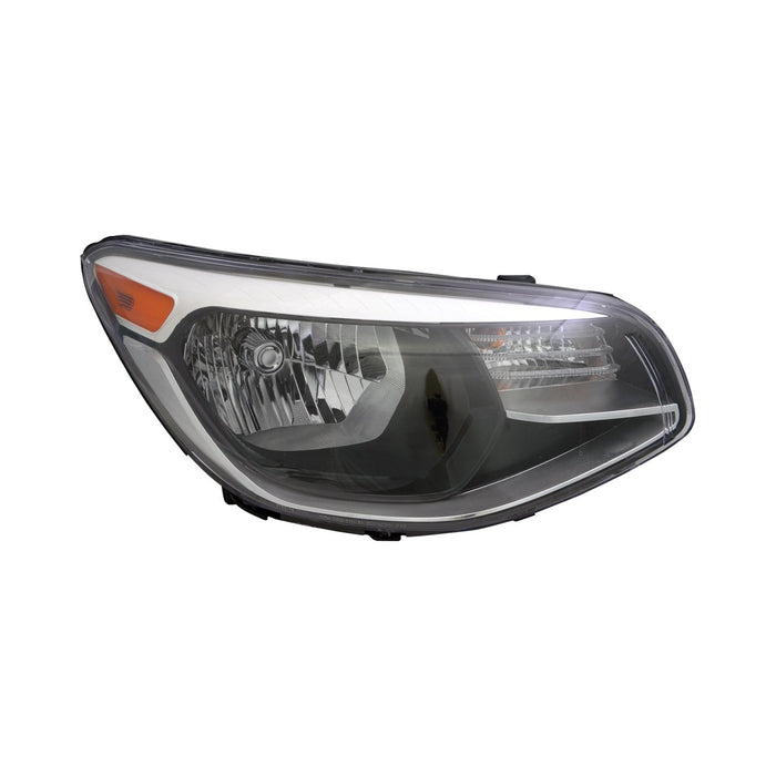 2014-2019 Kia Soul Passenger Side Headlight Assembly Halogen Composite - KI2503167-Partify-Painted-Replacement-Body-Parts