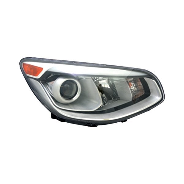 2014-2016 Kia Soul Passenger Side Headlight Assembly Halogen Projector Lens Composite - KI2503168-Partify-Painted-Replacement-Body-Parts