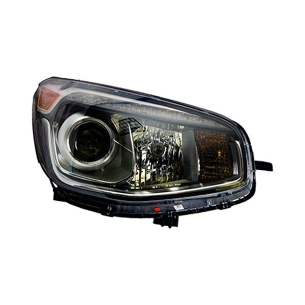 2014-2016 Kia Soul Passenger Side Headlight Assembly Hid W/Led Drl W/Afs Composite - KI2503169-Partify-Painted-Replacement-Body-Parts