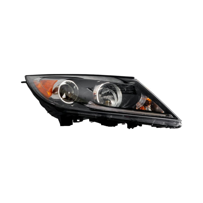 2013-2016 Kia Sportage Passenger Side Headlight Assembly W/Led Accent Light Composite - KI2503177-Partify-Painted-Replacement-Body-Parts