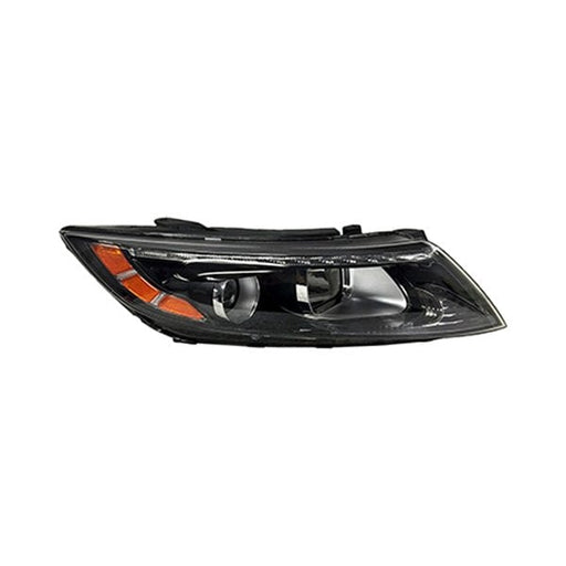 2014-2015 Kia Optima Passenger Side Headlight Assembly Halogen Korea Built Composite - KI2503187-Partify-Painted-Replacement-Body-Parts