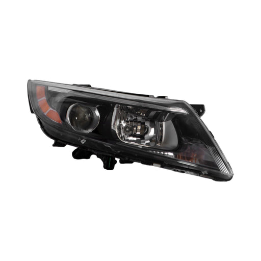 2014-2016 Kia Optima Hybrid/Hybrid EX/Hybrid EX Premium/Hybrid LX Passenger Side Headlight Assembly Halogen W/O Led Position Lamp Composite - KI2503189-Partify-Painted-Replacement-Body-Parts