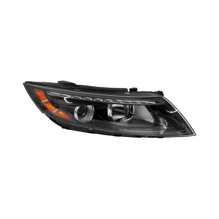 2014-2016 Kia Optima Hybrid/Hybrid EX/Hybrid EX Premium/Hybrid LX Passenger Side Headlight Assembly Hid Composite - KI2503203-Partify-Painted-Replacement-Body-Parts
