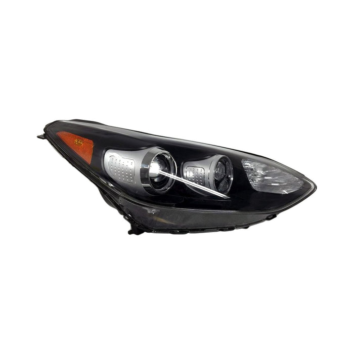 2017 Kia Sportage Passenger Side Headlight Assembly Hid Composite AWD - KI2503204-Partify-Painted-Replacement-Body-Parts