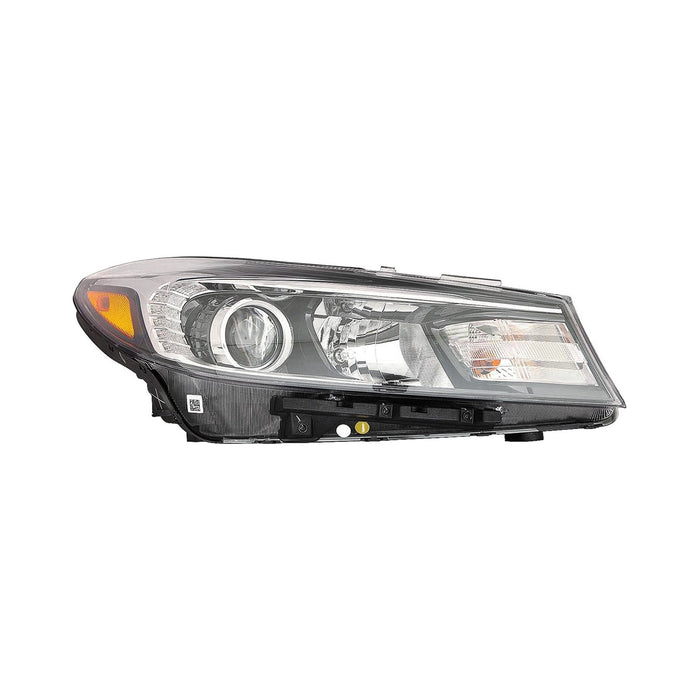 2017-2018 Kia Forte/Forte5 Passenger Side Headlight Assembly Xenon W/O Adaptive Headlamps From 7-22-16 Composite - KI2503215-Partify-Painted-Replacement-Body-Parts