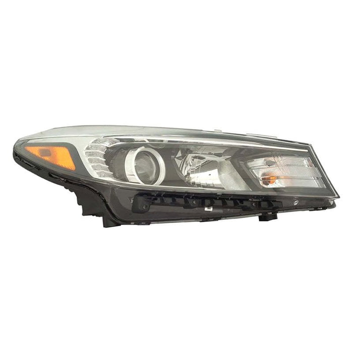 2017-2018 Kia Forte5 Passenger Side Headlight Assembly Halogen Korea Built W/Led Position Lamp Composite - KI2503217-Partify-Painted-Replacement-Body-Parts