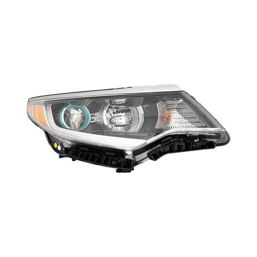 2017-2020 Kia Optima Hybrid EX/Hybrid EX Premium/Hybrid LX/Hybrid Premium/Plug-In Hybrid EX/Plug-In Hybrid EX Premium Passenger Side Headlight Assembly W/O Led Daytime Running Lamps Composite - KI2503219-Partify-Painted-Replacement-Body-Parts