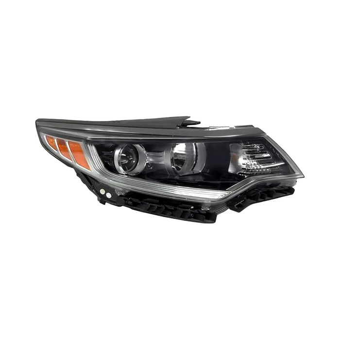 2016-2018 Kia Optima Passenger Side Headlight Assembly Halogen Korea Built Composite - KI2503222-Partify-Painted-Replacement-Body-Parts
